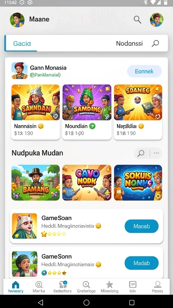 idcjoker - Tampilan utama aplikasi IDCJOKER yang menarik dan user-friendly.