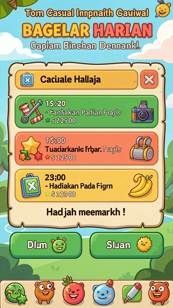 jj62 - Tangkapan layar saat gameplay intens dalam level menantang.