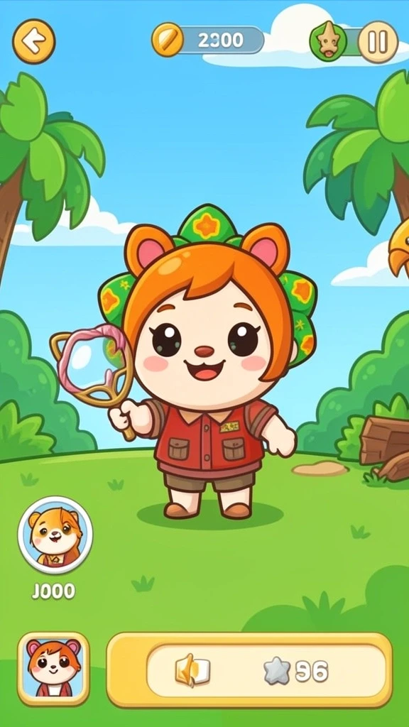 luckytopia - Tampilan awal permainan yang menarik dan penuh warna.
