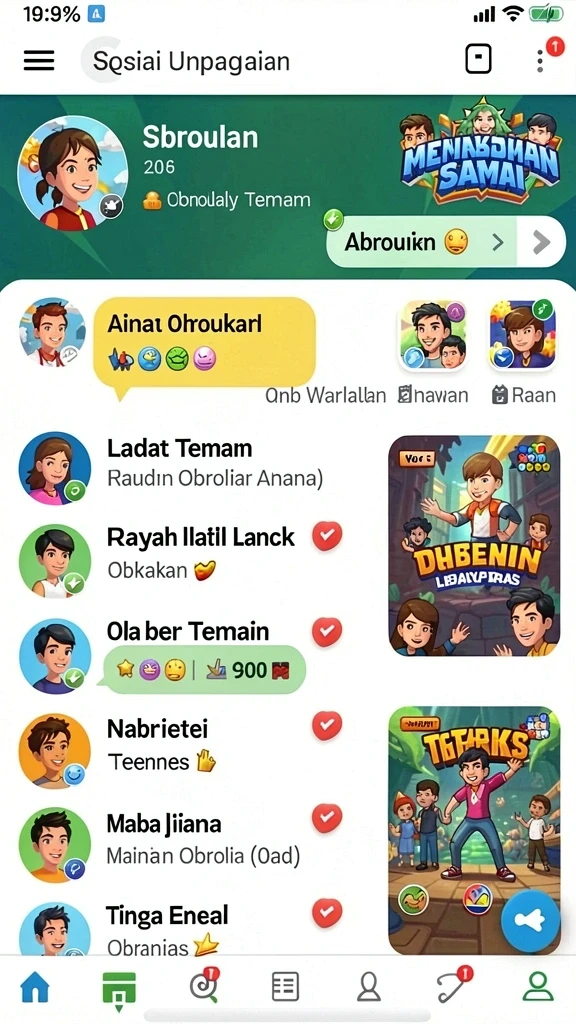 rubah4d - Karakter unik dengan kemampuan berbeda.