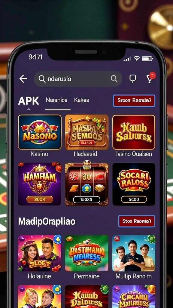 wayang88 - Tampilan antarmuka yang intuitif dan mudah digunakan.